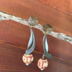 Bohemian two-tone Earrings